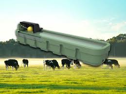 This easy to setup trough for our goats stays crystal clear! Bunded Plastic Troughs Movable By A Single Person Global Tanks