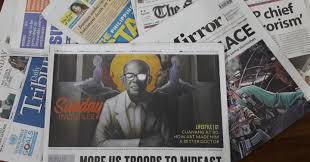 Start with this editable newspaper article template and take your passion for traveling to whole new levels. Banner Stories Of Manila S Leading Newspapers Sun Jan 5 2020 Philippine News Agency