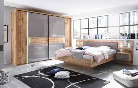 Lattenroste und matratzen 200x200cm massivholz. Schlafkontor Milano Schlafzimmer Wildeiche Glas Basalt Mobel Letz Ihr Online Shop