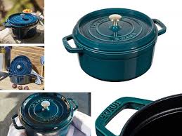 Staub Teal La Mer Color Dutch Ovens In 2019 Dutch Oven