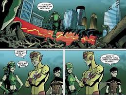 Young Justice Comic 17 Kid Flash Artemis Robin Young Justice Comic Young Justice Spitfire Young Justice