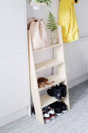 Space saving wall mounted shoe rack. 10 Smart And Space Saving Shoe Storage Ideas