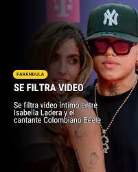 Se ha vuelto viral un supuesto video íntimo del cantante @beele junto a  @isabella.ladera 😱. Hasta el momento ninguno de los dos ha dado  declaraciones oficiales, pero el tema ya genera gran