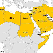 Lebanon's national and official language of arabic. Map Of The Middle East And North Africa Region As Defined In In This Download Scientific Diagram