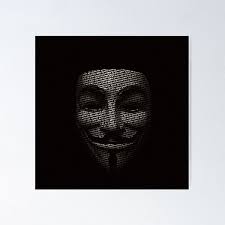 Anonymous Hacker Group Posters for Sale