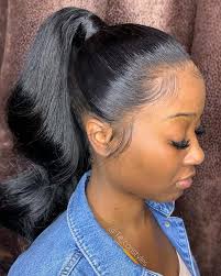 #french braid hairstyles #hair bow hairstyles #ponytail hairstyles #regular bun hairstyle #simple hairstyle. The Phony Pony Book A Frontalponytail Now Booknow Frontal Frontalclass Lacefrontal Fu Hair Ponytail Styles Wig Hairstyles Curly Hair Styles Naturally