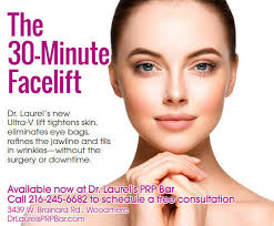 Dr Laurel's PRP Bar Menu