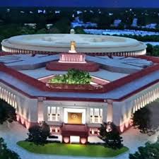 Constructing a triangular parliament building next to the existing one. Justice Khanna Dissents On Several Aspects In Majority Verdict On Central Vista Project The Shillong Times