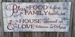 Wall decor, rustic primitive sign at the best online prices at , free shipping for many products,find many great new & used options and get the best deals for (the best thing) distressed sign / plaque. Rustic Sign Bless The Food Before Us My Repurposed Life Rescue Re Imagine Repeat