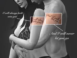 The couples that are meant to be are the ones who go through everything that is meant to tear them apart and. Sugar Owl S Couple Matching Quotes Tattoos