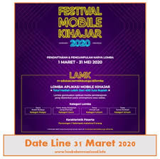 Check spelling or type a new query. Lombainternasional Info Lomba Inovasi Pembelajaran Festival Mobile Kihajar 2020 Berhadiah Lebih Dari 400 Juta Untuk Pelajar Guru Dan Umum