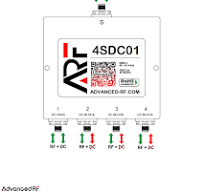 4-WAY SPLITTER/COMBINER, DC BLOCK, SMA, 4SDC01