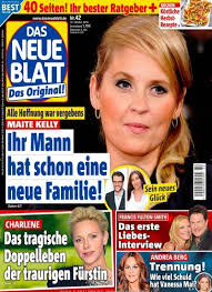 So soll sie darauf reagiert haben. Das Neue Blatt 42 2018 Ihr Mann Hat Schon Eine Neue Familie