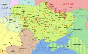 As observed on the physical map of ukraine above, about 5% of the country is mountainous. Ukrainian State Wikipedia