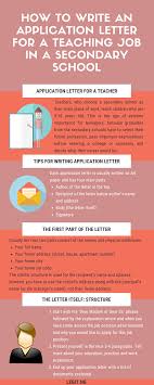 This formal letter is one of the most important letters in your life. How To Write Application Letter For Teaching Job In Secondary School