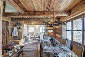 Maybe you would like to learn more about one of these? Chalet De Montagne A Vendre Rustic Dining Room Home Chalet Interior Design