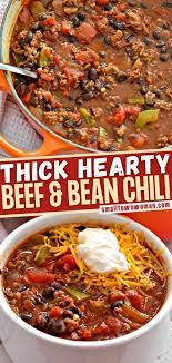Thick Hearty Chili Recipe Hearty Chili Recipe Hearty Chili Recipes