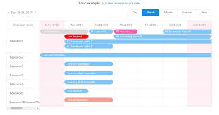 A Scheduler And Resource Planning Component Built For React Codespots Com