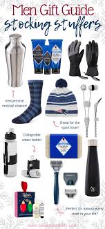 Check out these 32 stocking stuffer ideas for men. Gift Guide For Men Beauty With Lily