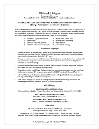Auto Mechanic And Small Business Owner Resume Job Resume Examples Resume Objective Examples Resume Objective