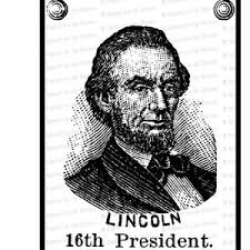 Abraham Lincoln SVG PNG Jpeg, Eps File