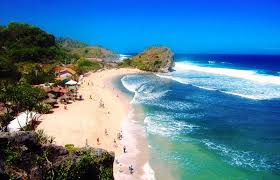 Gambar pantai serang blitar jawa timur rute selatan dari kediri harga tiket.pantai serang blitar jawa timur. Wisatawan Diimbau Tak Renang Di Pantai Selatan Garut Teras Garut