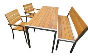 Welcome to td bank, america's most convenient bank. Design Edelstahl Gartenmobel Teak Tisch 2 Stuhle Und Bank Edelstahlfiguren