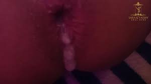 شلال عسل يخرج ويسيل - مدة طويلة ما حواش ثم قذف داخل طيزي بالكامل Arabic  Morocco [Ass Filled Cum]