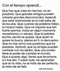 Con El Tiempo Uno Aprende Buscar Con Google Frases Bonitas Frases Sabias Frases Sentimentales
