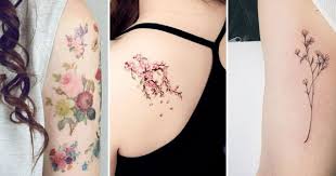 Découvrez 52 modèles du tatouage coquelicot et sa couleur couleur rouge vif. Flower Tattoos 20 Idees De Tatouages Fleuris Cosmopolitan Fr