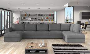 Finde jetzt schnell die besten angebote für sofa u form kaufen auf focus online kleinanzeigen. Mirjan24 Ecksofa Wilma Large U Form Kaufland De