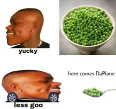 Dababy saying lets go for 1 hour. Meme Museum Post 7802 Da Dababy Less Go Peas Plane Text
