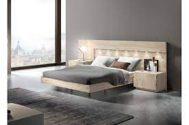 La meilleure offre se trouve. Lit Adulte Avec Chevets Tete De Lit Eclairee Pour Chambre Adulte