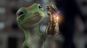 The strike prevented actors from working in commercials, so the martin agency created what is now arguably the most famous lizard in the world (the name of the. Infinity Gecko Framestore