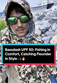 Bassdash UPF 50: Fishing in Comfort, Catching Flounder in Style  🎣🔥@Bassdash