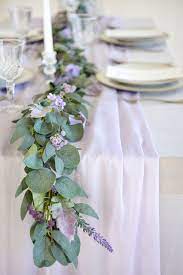 Lavender Eucalyptus And Willow Leaf Garland 6ft Lilac In 2020 Lavender Wedding Centerpieces Lavender Wedding Theme Lavender Wedding Bouquet