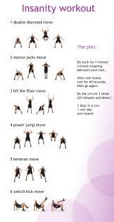 Insanity Workout Made Simple Have To Try This After Baby Kabrin Comes In April Looks Like A Great Way To G Insanity Workout Jillian Michaels Workout Fitness