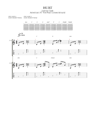 Hurt Tab & Chords - Johnny Cash | PaidTabs.com