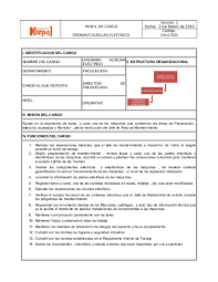 1:06 juan preciado uniformes 2 685. Doc Formato Identificacion Cargo Operario Auxiliar Electrico Margarita Rodriguez T Nerpel S A S Industria Textil Academia Edu