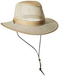 Henschel Aussie 5310 Khaki Hat Khaki Large All4hiking Com Mens Sun Hats Henschel Hats Mesh Hat