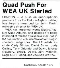 $29,990 (1907 cassat avenue) pic hide this posting restore restore this posting. Quadraphony In The U K A M Cbs Emi Decca Rca Wea Releases And History Quadraphonicquad
