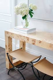 Chloe Burl Console Wood Console Burled Wood Entryway Inspiration