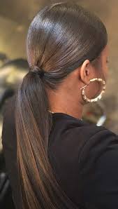 The low ponytail is a very chic hairstyle that's favorite with models. 23 New Ways To Wear A Weave Ponytail Stayglam