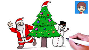 Feb 12, 2020 · cara membuat ilustrasi tema natal di adobe illustrator. Cara Menggambar Pohon Natal Dan Santa Claus Dengan Mudah Gambar Natal Youtube