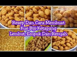Resep biji ketapang asin gurih. Resep Dan Cara Membuat Kue Biji Ketapang Lembut Empuk Dan Renyah Youtube