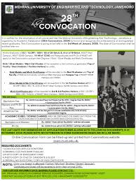 Convocation – Examination Department