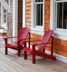 Clean Protect And Care For Outdoor Furniture During Spring Lounge Chair Outdoor Outdoor Chairs Red Adirondack Chairs