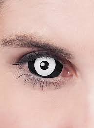 Image result for black sclera contacts