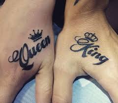 This is why many are wondering about the crown tattoo meaning —that symbol that varies in shape, size, and detail, and which usually appears on a woman's shoulder. 65 Royally Awesome King And Queen Tattoo Designs For Couples Tattoo Ideas
