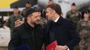 Macron and Zelensky sign letter of intent for Ukraine to buy up to 100  Rafale fighter jets - STAR 101.5 FM